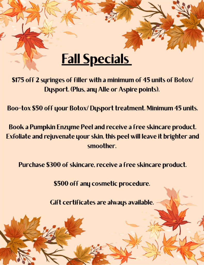 October specials